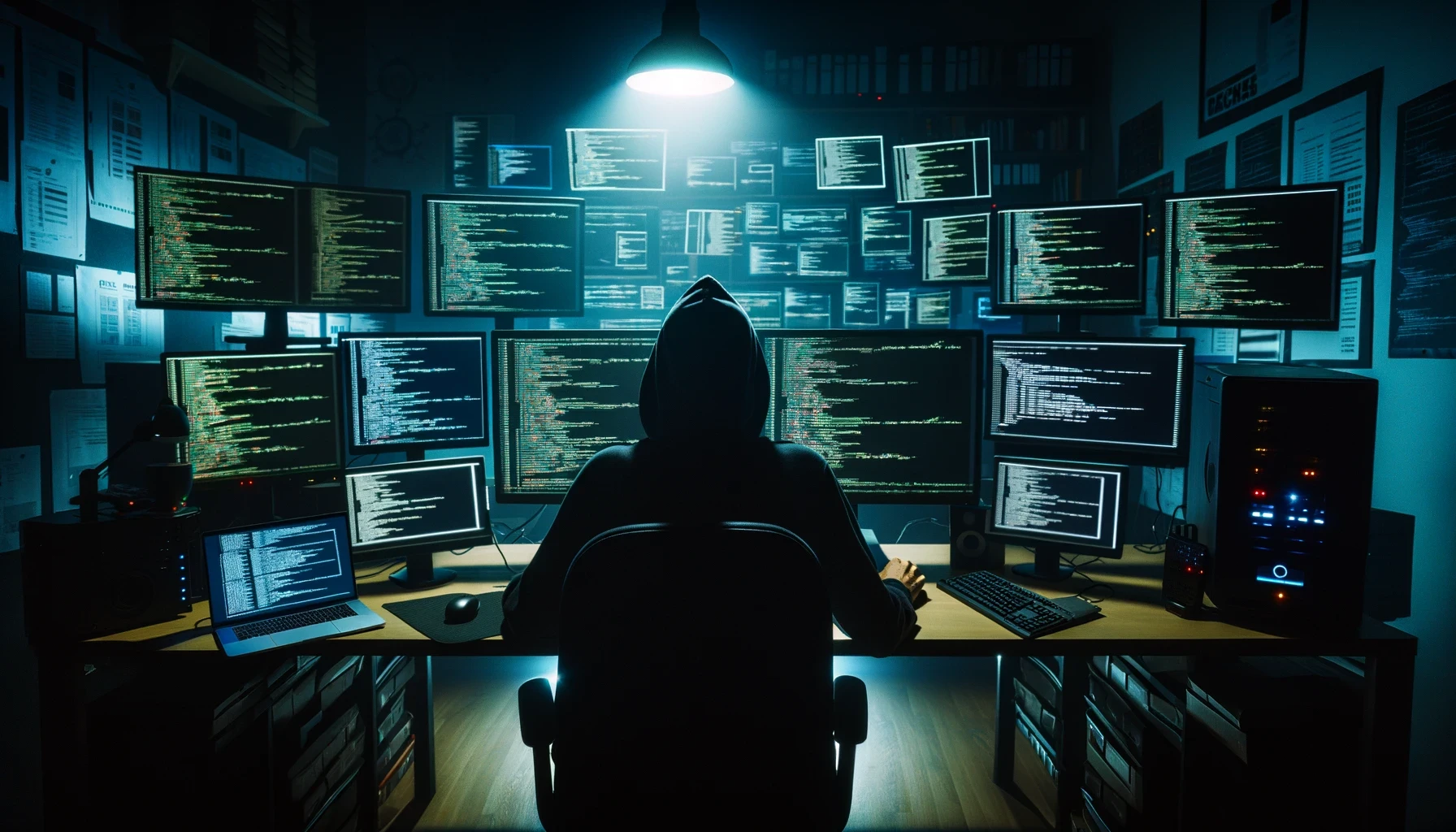 Halloween hacker stock photo :)